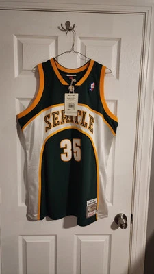 100% Authentic Mitchell & Ness Kevin Durant 07-08 Supersonics Jersey Sz 48 XL  - Image 1 of 4