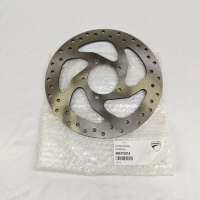 [New] Ducati Brake Disc Rear 950 V2 V4 1200 1260 Multistrada Enduro, S 49241531A - Imagem 1 de 3