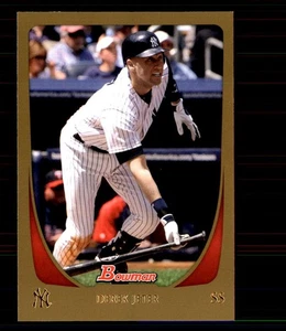 2011 Bowman - Derek Jeter #145 Gold New York Yankees - Picture 1 of 2