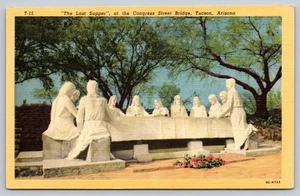 Postal Arizona Tucson La última cena en el puente de la calle del Congreso sin publicar - Imagen 1 de 2
