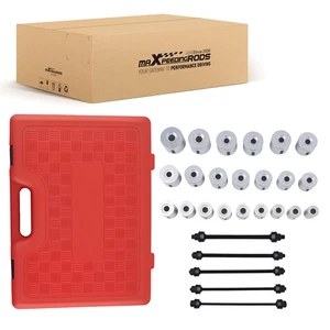 Bearing Installation Kit 34-80mm for Auto Workshop Press Tool Set M10-M18 - Picture 1 of 12