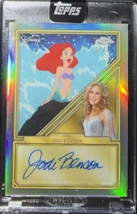 Disney Mint Encased Ariel Jodi Benson Auto /75 The Little Mermaid - Picture 1 of 2