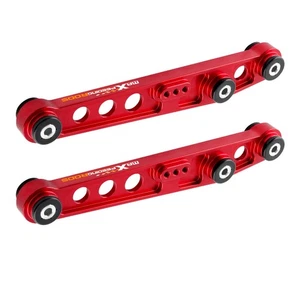 2PCS BRACCIO DI CONTROLLO SOSPENSIONE POSTERIORE INFERIORE FOR HONDA CRX 1988-91 - Picture 1 of 23