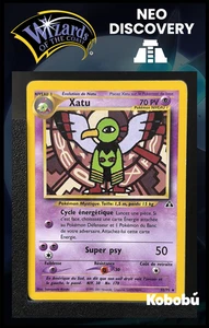 Carte Pokémon Xatu 52/75 Edition 2 Ed 2 Néo Discovery Wizards FR 5 - Imagen 1 de 3