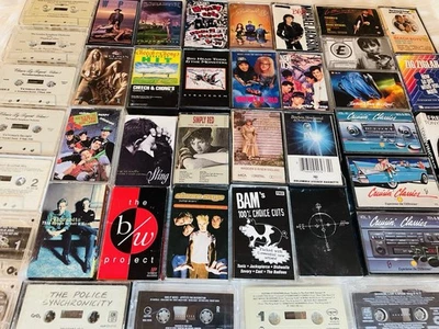 CASSETTE TAPES 70s 80s 90s Rock Metal Alternative Oldies  BUILD UR OWN LOT - Image 1 of 2