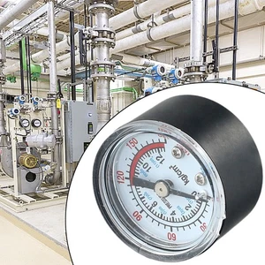 Luftkompressor Pneumatik Hydraulikflüssigkeit Manometer 0-12Bar/0-180PSI - Picture 1 of 16
