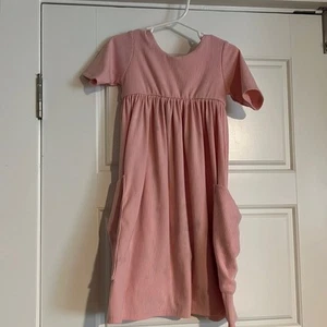 Remie Girl Twirl Pocket Dress Size 5 Alice + Ames Pink PLAY Monica + Andy - Picture 1 of 3