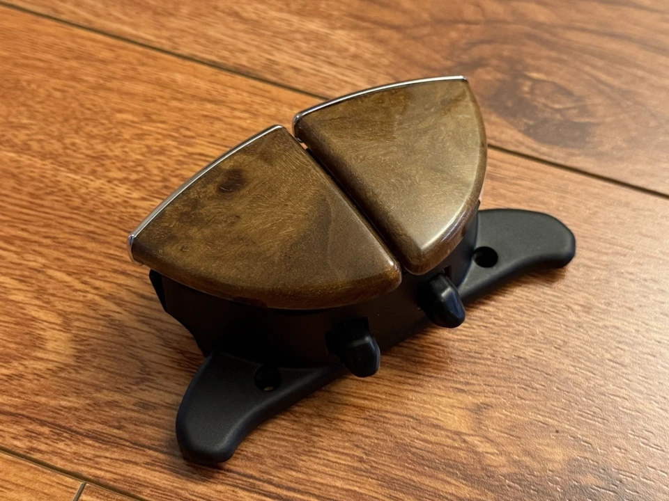 OEM 2003-2006 Mercedes-Benz W211 E320 E500 E55 reposabrazos central bloqueo de pestillo de madera Foto 1 de 4