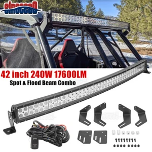 Roof 42'' Curved Light Bar Mounting Wire Kit For Honda Talon 1000X 1000R 19-25 - Picture 1 of 8