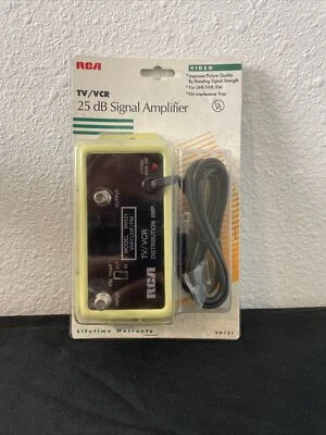 RCA TV/VCR 25 Deb Signal Amplifier ~ VH121 - Image 1 of 4