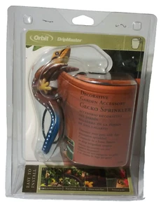 NEW Orbit DripMaster Decorative GECKO Sprinkler Garden Accessory Hanger  - Picture 1 of 7
