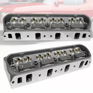 2pcs Angle Plug Bare Cylinder Head 185CC 61CC Fits Ford SBF 289 302 5.0L V8 - Foto 1 di 7