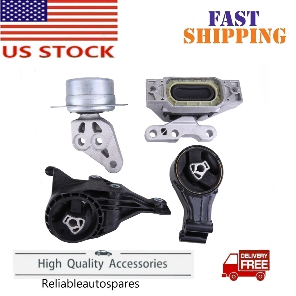 Motor e montagem de transmissão compatível com Cadillac SRX FWD 2010-2016 AUTOMÁTICO 3.0L 3.6L - Imagem 1 de 4