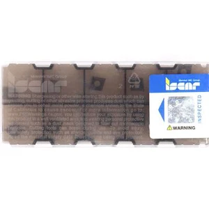 10 insertos de giro de carburo recubiertos de torno CNC ISCAR CCMT 060202-PF - grado IC807 - Imagen 1 de 15