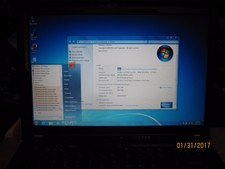 IBM ThinPad T400 4GB 160GB WebCam DVD+RW Win 7 ULT; MS Office 2007