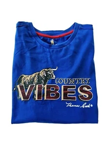 Thomas Cook Country Vibes Western T-Shirt Boys Size 12 - Foto 1 di 6
