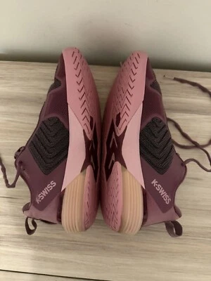 Zapatos de tenis para mujer K-Swiss Ultrashot 3, talla 9,5 GRAPE/rosa Foto 1 de 4