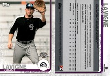 2019 Topps Pro Debut Baseball Card 96 GRANT LAVIGNE GRAND JUNCTION ROCKIES