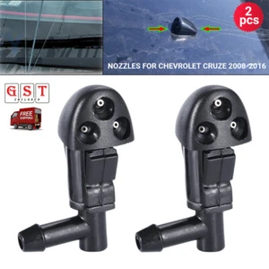 2PCS Nozzles For Chevrolet Cruze 2008-2016 Front Windscreen Washer Jet Nozzle AU - Picture 1 of 14