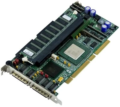 Controller Intel A91205-101 SRCU32U SCSI RAID 128MB PCIX GDT8623RZ-I 2xSCSI 68-P - Image 1 of 2