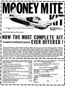 Kit de avión Mooney Mite anuncio 2/2/2025a - Imagen 1 de 1
