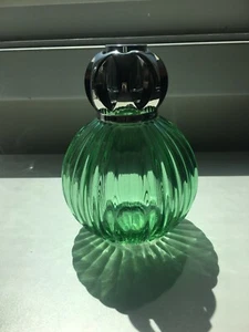 Lampe Berger Artoria Limoges France Fragrance Oil Lamp Green Glass - Picture 1 of 18