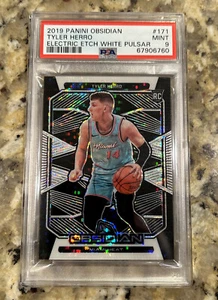 2019 Obsidian Tyler Herro White Pulsar /20 Electric Etch Rookie #171 PSA 9 SSP - Bild 1 von 1