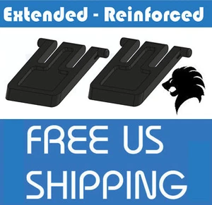 EXTENDED Logitech K270 K260 MK270 MK270r Keyboard Replacement Foot/Leg/Feet 2pcs - Picture 1 of 2