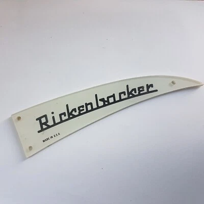 1967 RICKENBACKER 4005 BASS TRUSS ROD COVER - made in USA - image 1 of 2