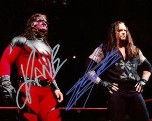 Undertaker & Kane Dual Autogramm 8x10 Wrestling Brothers Auto Signed Reprint - Bild 1 von 1