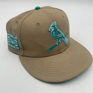 St. Louis Cardinals 2006 World Series Fitted Hat SZ 7 1/4 Cooperstown Collection - Picture 1 of 7