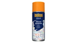Belton - Spray de pintura de resina sintética Design Robust amarillo cromo RAL 1007 (400 ml) - Imagen 1 de 1