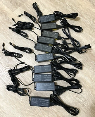 LOT OF 10 65W USBC Type C Laptop Charger Power Supply Adapter Lenovo Yoga Chrome - Image 1 of 4