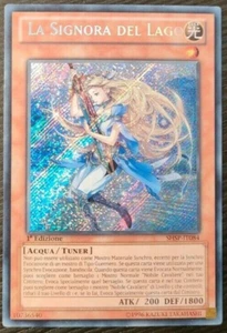 Yu-Gi-Oh! La Signora del Lago - SHSP-IT084 - Rara Segreta - Prima Edizione #1 - Picture 1 of 2