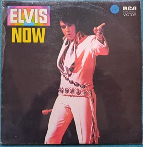 ELVIS PRESLEY - ELVIS NOW - 12" VINYL LP ALBUM RECORD - RC LSP 4671 DYNAFLEX EX - Picture 1 of 4