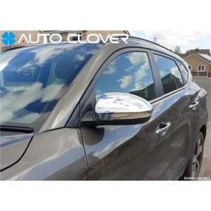 Auto Clover Chrome Wing Mirror Trim Set for Hyundai Tucson 2015 - 2020 - Picture 1 of 11