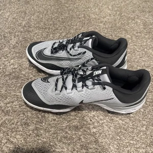 Botines de béisbol Nike Alpha Huarache Elite gris humo FD6221-002 talla 12,5 - Imagen 1 de 5