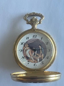 Erotische Taschen Uhr - Picture 1 of 11