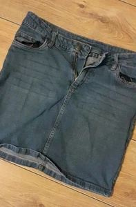 Ladies Denim Skirt Size 12 #denimskirt - Picture 1 of 2