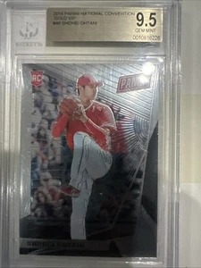 Shohei Ohtani 2018 Panini The National VIP #46 ROOKIE RC BGS 9.5 - Bild 1 von 2