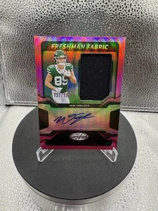 2025 Certified NFL Mason Taylor Freshman Fabric RPA Jersey Auto RC /299 pink - Bild 1 von 2