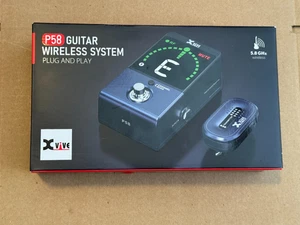 Xvive P58 5.8GHz Wireless Guitar Pedal System PLUG AND PLAY 6 Wireless Channel - Picture 1 of 6