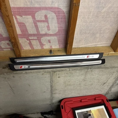 08-17 奥迪 S5 前门挡板挡板踏板盖装饰套装 原始设备制造商 — 第 1/4 张图片