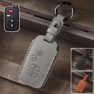 Genuien Leather Car Key Case Cover For Toyota Prius Avalon Camry Corolla Venza - Picture 1 of 12