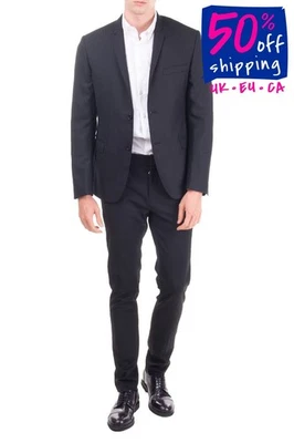 RRP €280 EN AVANCE Wool Blazer Jacket Size 50 / L Herringbone Made in Italy - Image 1 of 4