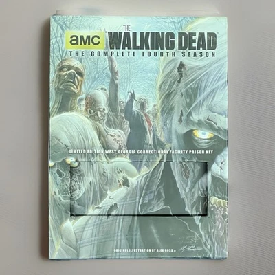 The Walking Dead Season 4 DVD Complete 5 Disc Set Limited Edition (missing key) - Image 1 of 4