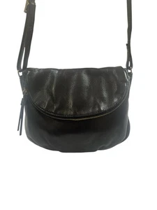 Bandolera Margot cuero negro mediana - Imagen 1 de 16