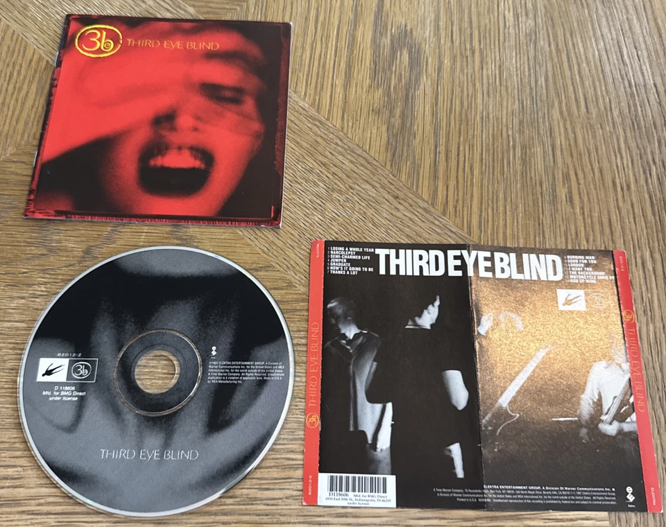 Third Eye Blind - Third Eye Blind (Self-Titled) Music CD 1997 Elektra No Case Ve Foto 1 de 3