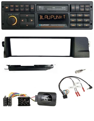 Blaupunkt USB DAB SD Lenkrad Bluetooth Autoradio für BMW 3er E46 98-07 Profi Run - Bild 1 von 4