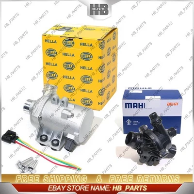 Водяной насос с термостатом и болтом для BMW 128i X3 325i 528i 328i 530i 11517586925 - Изображение 1 из 4